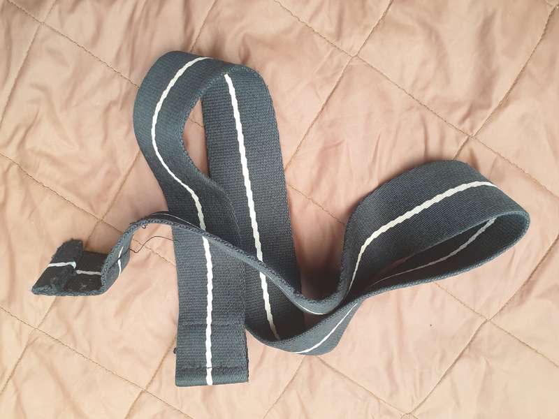 original SA SF Recce issue 1st type stable-belt belting (black/white/black) more than 1m length (no