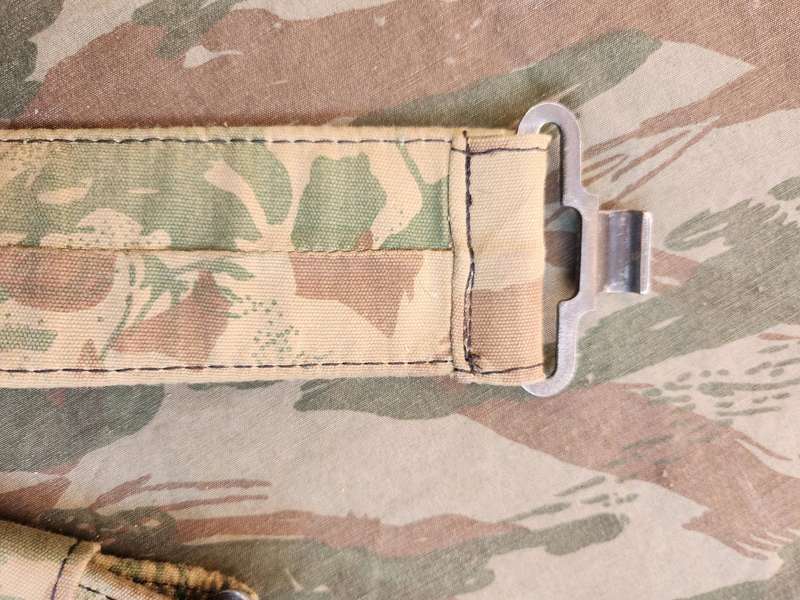 pre-1994 period used pvt purchase SAP 2nd patt camo pistol belt to fit max waist size 40 in