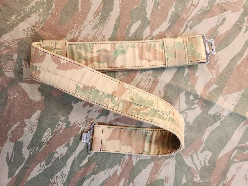 pre-1994 period used pvt purchase SAP 2nd patt camo pistol belt to fit max waist size 40 in