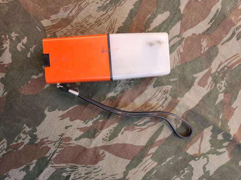 used (untested) USA sourced COS type strobe as used by SA SF & 32 Bn during SWA/Angola border war