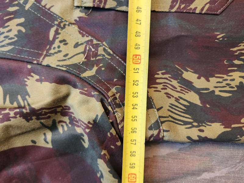 as new (unused) large size Mozambique Marines FADM Fuzielerrios s/sleeve lizard camo shirt