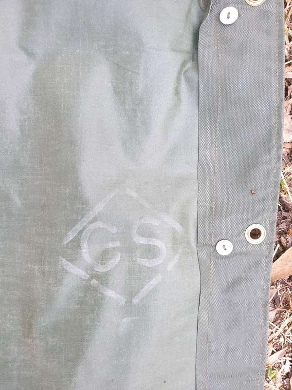 as new & unused Rhodesian era Army issue heavy duty PVC/vinyl olive green capes' gas very good cond.
