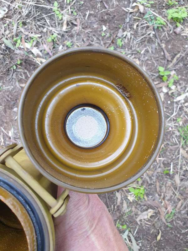 SWA/Angola & Rhodesia Border war era enemy used empty metal Chinese B-10 type ammo tube as per pics