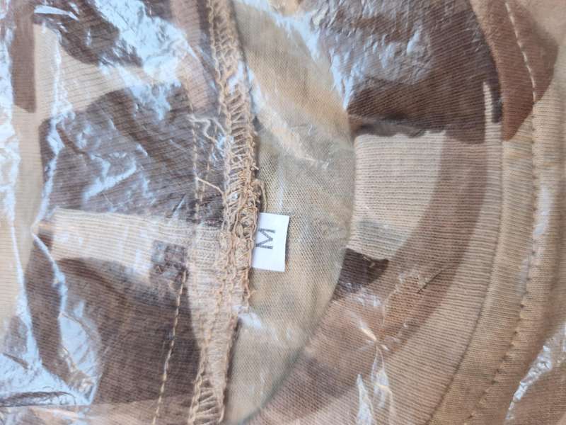 new & unused arid DPM camo "camo joes" tee-shirt in patt nominally adopted and known as AWB uniform