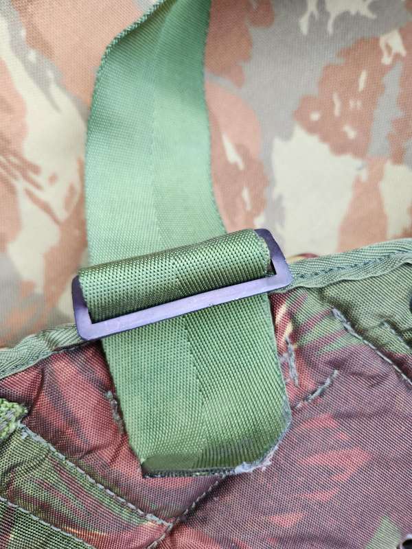 new & unused VERY scarce & rare 100% original Indian Army issue palm-frond camo 4 cell chest webbing