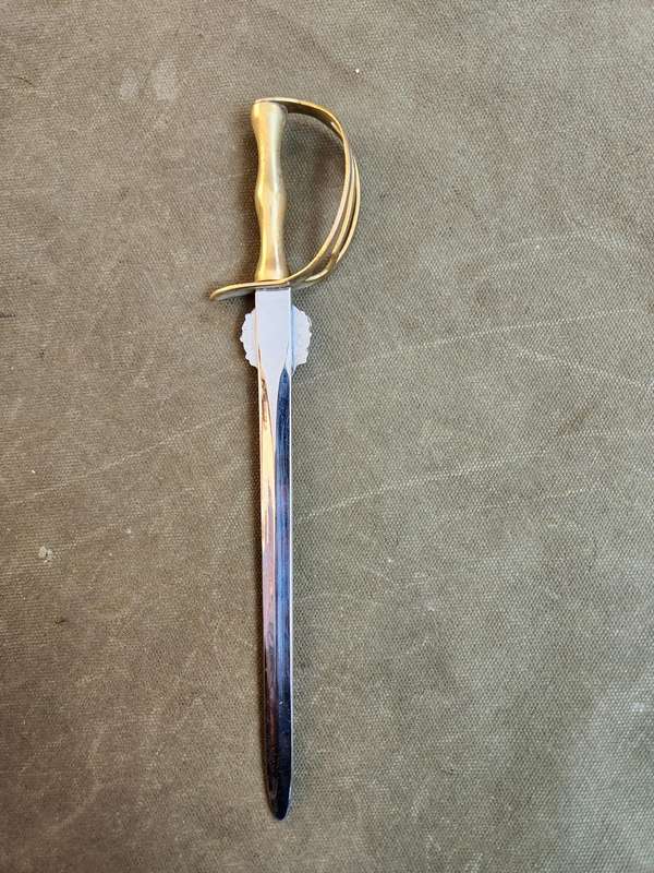 original period 32 Bn unit letter opener curio sold at unit - good period used condition no damage