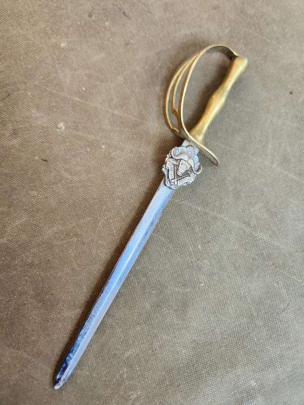 original period 32 Bn unit letter opener curio sold at unit - good period used condition no damage