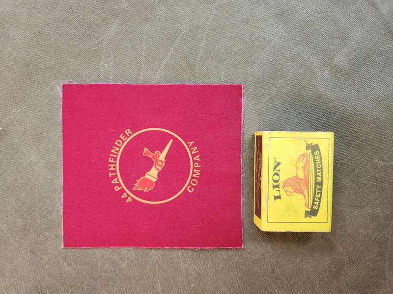 100% original new & unused SADF era 44 Para Bde Pathfinder (company) tracksuit badge - unused