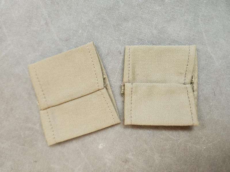 pair 100% original period Rhod BSAP Field reserve uniform eppaulettes - clean unused