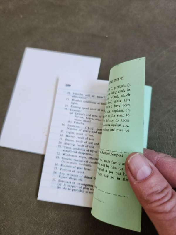 new & unused 100% original BSAP no. 4 small pocket book and appointment card as per pics