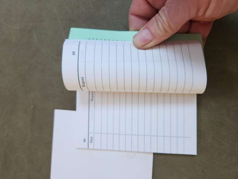 new & unused 100% original BSAP no. 4 small pocket book and appointment card as per pics