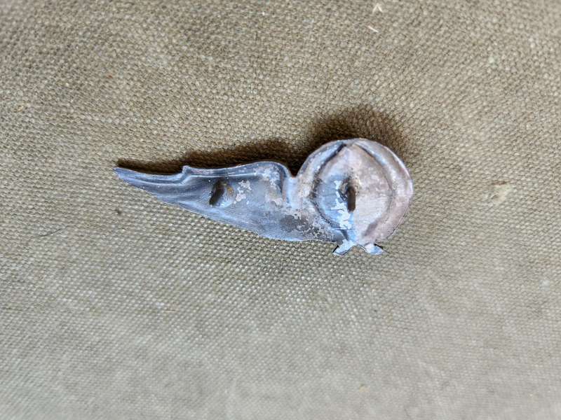 very scarce & rarely seen 100% original SWATF metal half-wing observers? with both rear pins intact