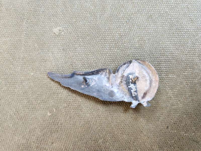 very scarce & rarely seen 100% original SWATF metal half-wing observers? with both rear pins intact