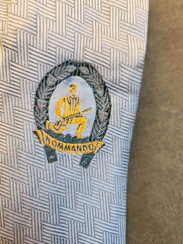 something different- unknown era RSA Commando/Kommando dress tie (could be 60sor 70s) in new unused