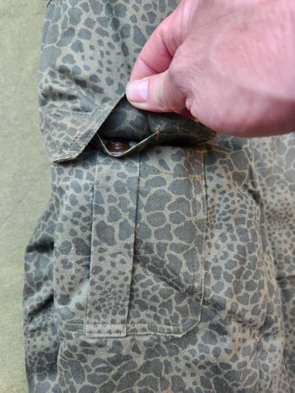 late cold war era Polish winter parka jacket size small - removable inner blanket lining - good used
