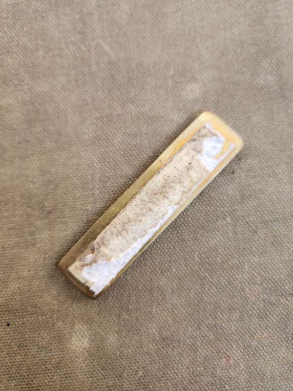 contemporary Lesotho Defence name tag for tunic uniform - scarce - needs magnet to affix to uniform