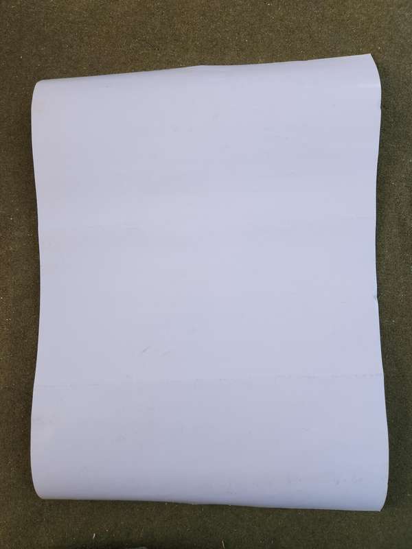 100% original SADF period A3 size glossy printed SA SF Recce Operator's creed in good period used