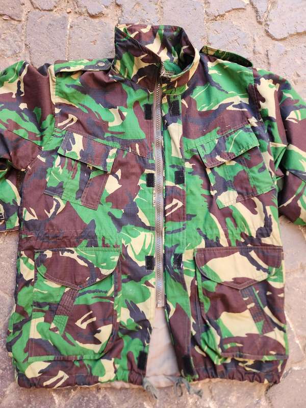 as new LARGE size "souk" made pvt purchase Indonesian Army tropical DPM jacket/ smock fully lined