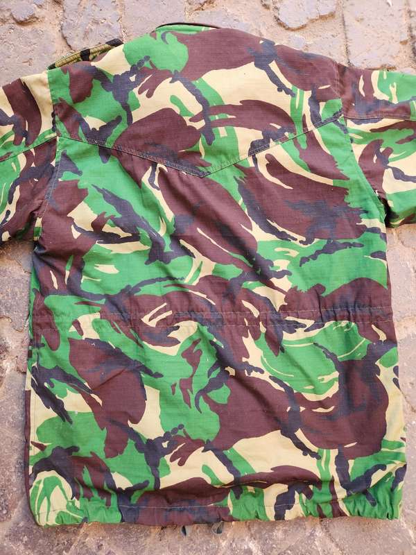 as new LARGE size "souk" made pvt purchase Indonesian Army tropical DPM jacket/ smock fully lined