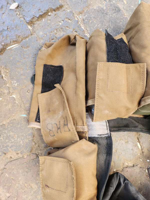 good used 100% original SWA/Angola bushwar era SWATF type 1 nutria lightweight battle-jacket no rear