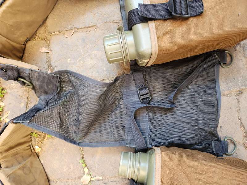 very good used condition SWATF type 1 basic light-weight patt 83 nutria battle-jacket for R1/G3 mags