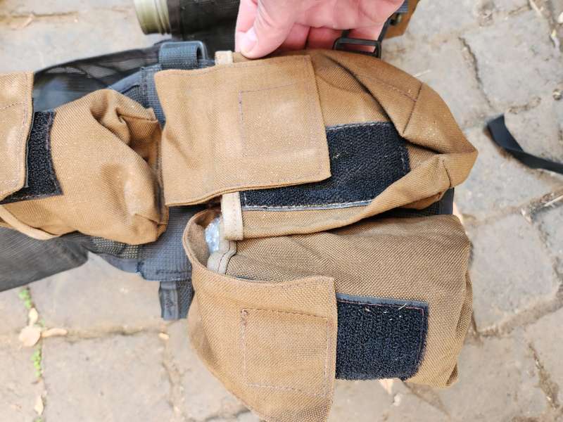 very good used condition SWATF type 1 basic light-weight patt 83 nutria battle-jacket for R1/G3 mags