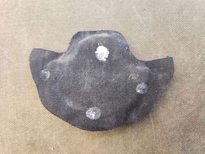 100% original padded Rhodesia Air Force UDI era pilot cap badge - bullion & metal clean & no damage