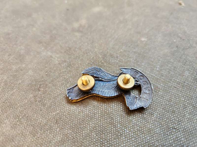 scarce original SADF era metal SA Army 118 SAI Bn beret badge