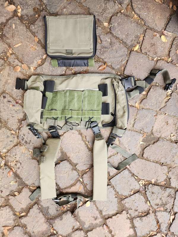 locally made ripstop canvas "patt83" type R1 chest webbing as new/unused clean & undamaged condition