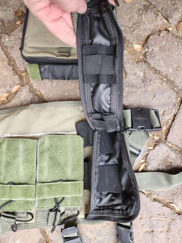 locally made ripstop canvas "patt83" type R1 chest webbing as new/unused clean & undamaged condition