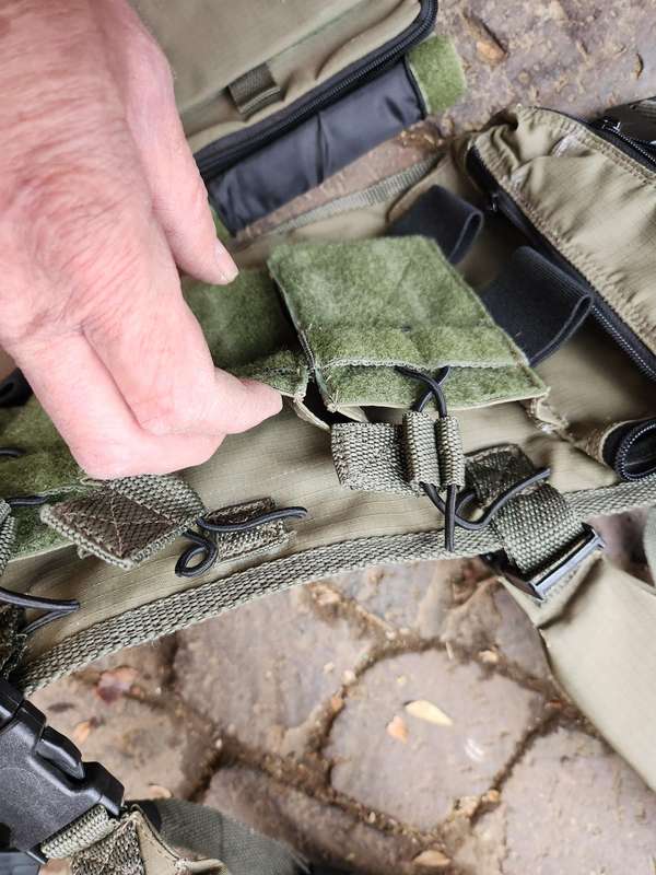 locally made ripstop canvas "patt83" type R1 chest webbing as new/unused clean & undamaged condition