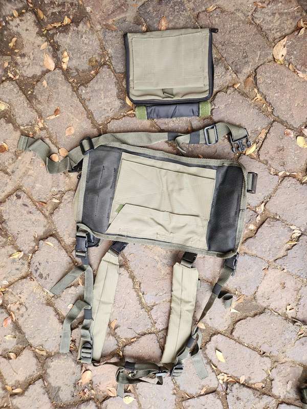 locally made ripstop canvas "patt83" type R1 chest webbing as new/unused clean & undamaged condition
