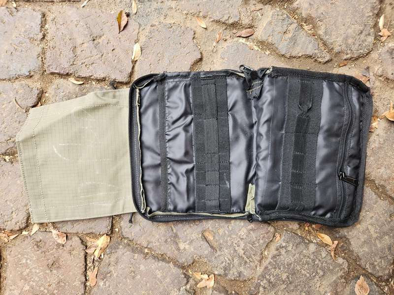 locally made ripstop canvas body armour plate carrier as new/unused clean & undamaged condition
