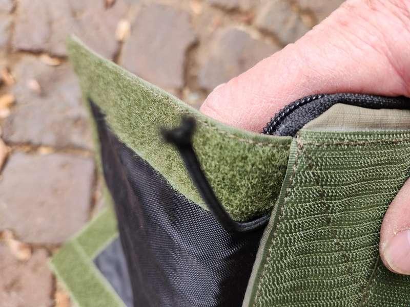 locally made ripstop canvas body armour plate carrier as new/unused clean & undamaged condition