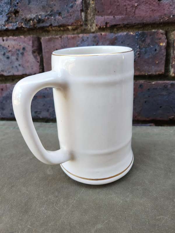 intact & undamaged 100% original Rhodesian era Intelligence Corps beer mug (tankard) - no damage