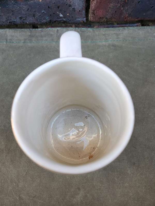 intact & undamaged 100% original Rhodesian era Intelligence Corps beer mug (tankard) - no damage