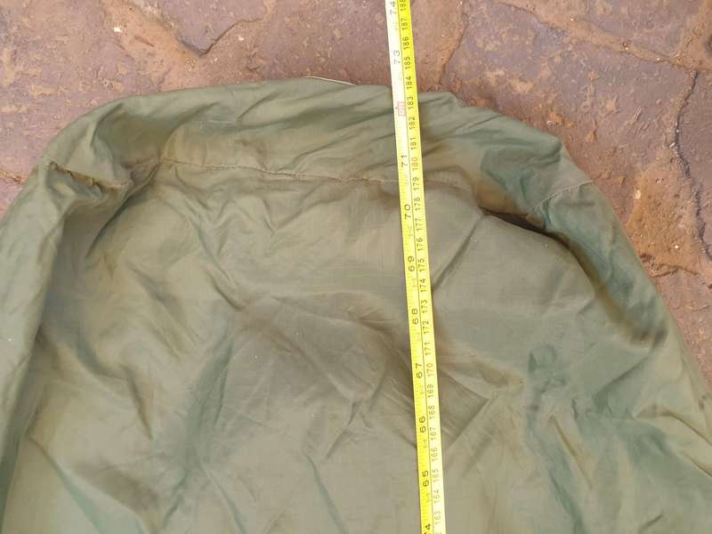 as new (unused) USGI Patrol sleeping-bag olive green light-weight ideal 3 seasons bag for SA cond