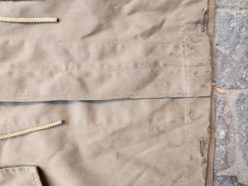 good clean used condition SADF era SA army issue ( tri-angle flap pocket type) nutria bush-jacket