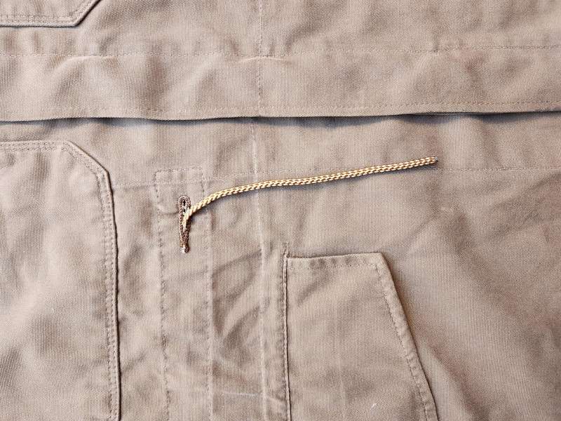 good clean used condition SADF era SA army issue ( tri-angle flap pocket type) nutria bush-jacket