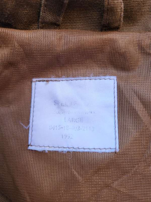 good clean used condition SADF era SA Army issue "PF" lined type nutria bush-jacket size Large