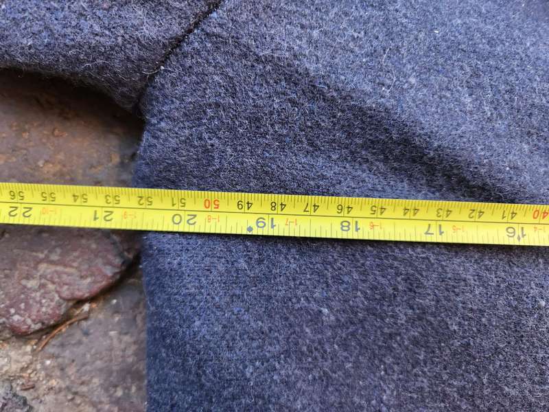 good used condition SAP era issue wool duty coat dd 1986 size SMALL and no damage