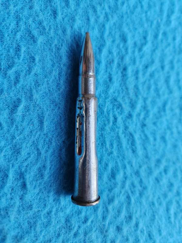 original UDF/SADF era SOLID allu inert FFE drill training aid for musketry & shooting with .303 SMLE