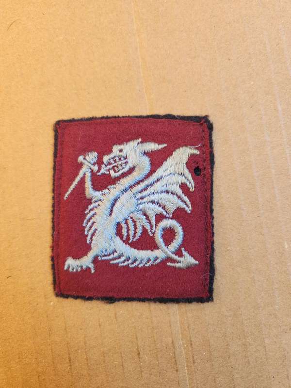 100% original French Indo-China era Commando sleeve insignia on felt as per pic