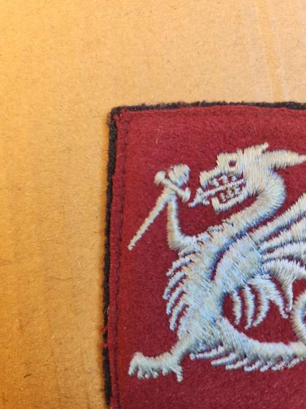 100% original French Indo-China era Commando sleeve insignia on felt as per pic