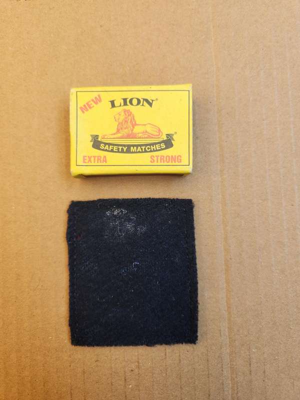 100% original French Indo-China era Commando sleeve insignia on felt as per pic