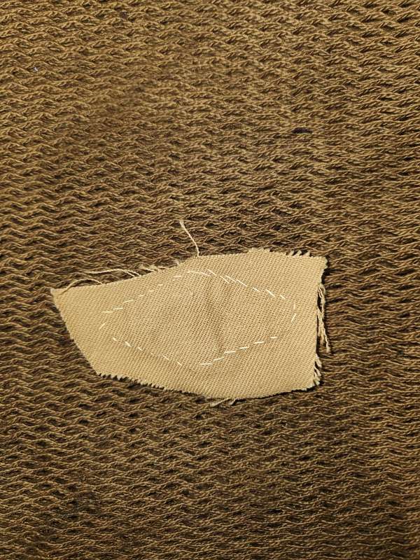 100% original Brit turn-of-the-century bullion sleeve badge (Light Infantry) for training excellence