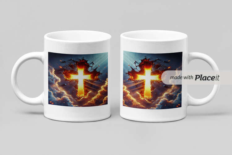 Christian Cross 11oz Mug  Perfect Gift for Believers