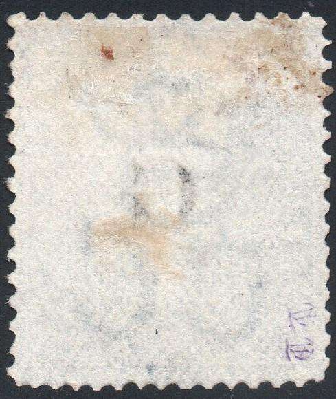Griqualand West SG12b 4d Blue with o/p type 7 - VFU