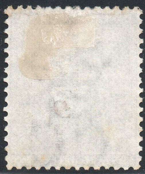 Griqualand West SG15a ½d Grey-Black with inverted o/p type 16 in red - MM