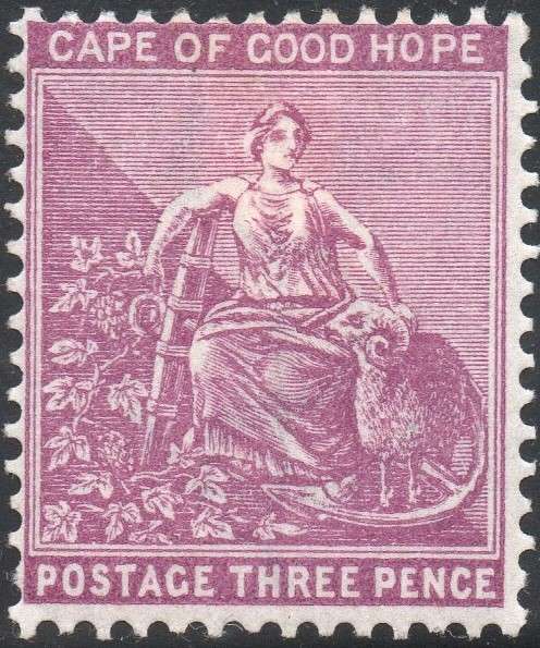 CAPE OF GOOD HOPE 1898 SACC59 3d BRIGHT MAGENTA - MM - CV R400
